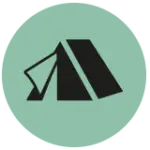 Süsel Seeparx - Menue Icon Camping Platz - Zelt