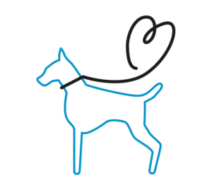 Süsel Seeparx - Anleinpflicht für Hunde - Zeichnung