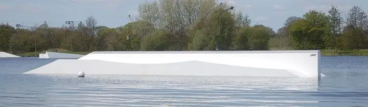 Süsel Seeparx Features Wakeboard Park - Butter-Rail