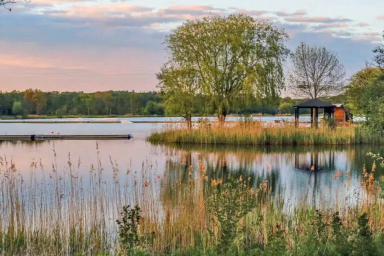 Süsel Seeparx - der See im Morgenlicht