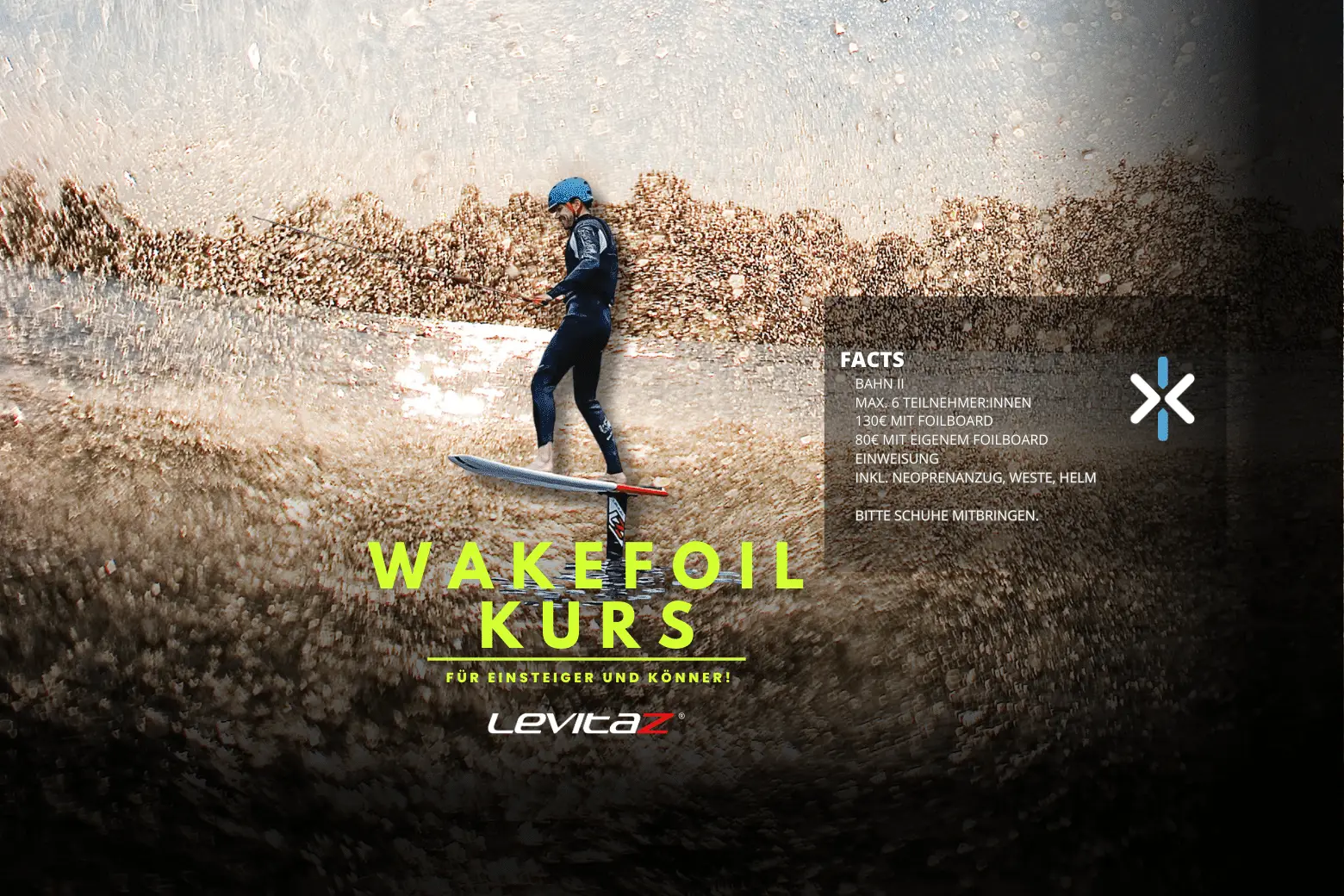 Mehr über den Artikel erfahren WAKEFOIL Kurs – jetzt buchen!